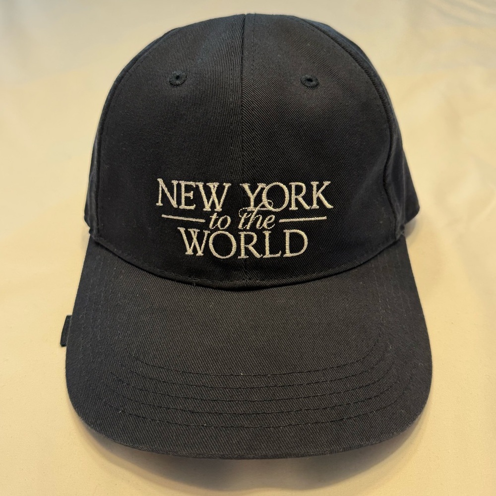 Kith New York To The World Twill Navy Cap